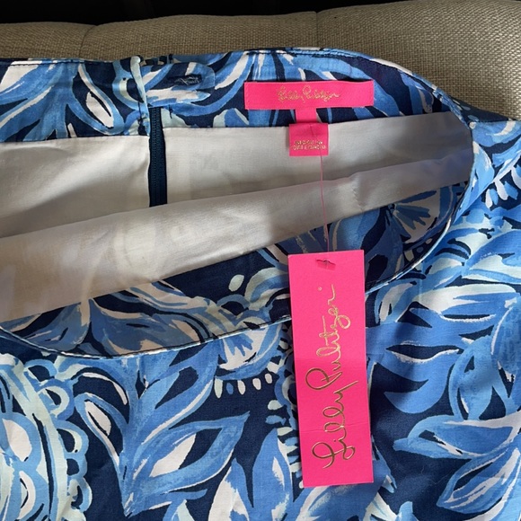 Lilly Pulitzer Izzy Skirt “You’re The Zest” High Tide NA - Picture 4 of 5